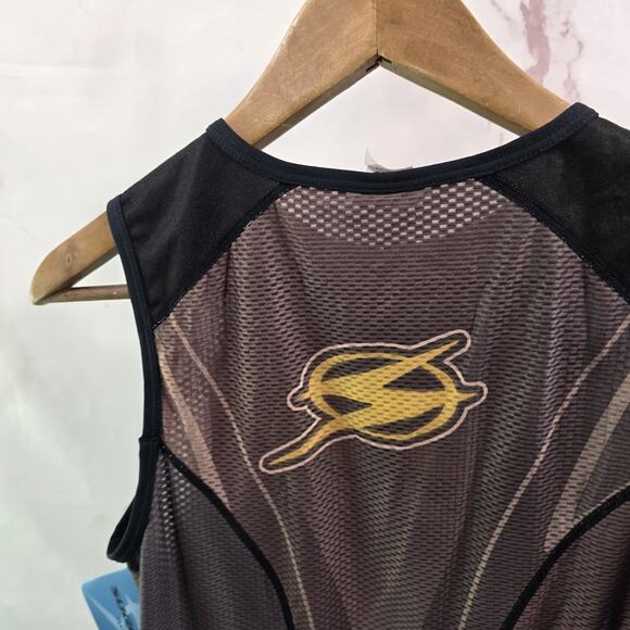 Sugoi Cycling Jersey Womens XL Black Rush Tri Tank Triathlon Bike Zip Pocket - Picture 6 of 10